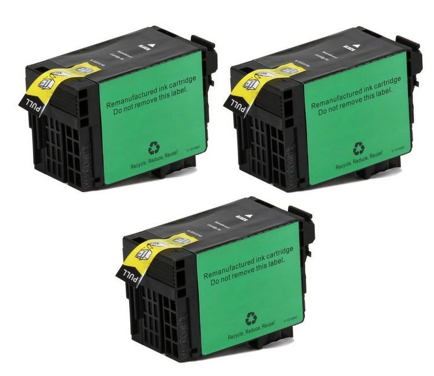 PrinterDash Replacement for WorkForce WF-3620/3640/7110/7210/7610/7620/7710/7720 Black High Yield Inkjet (3/PK-1100 Page Yield) (NO. 252XL) (T252XL120-S-US_3PK)