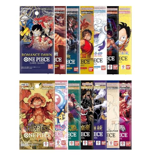One Piece Cards Pack Bundle: Ideal for One Piece Trading Cards Enthusiasts, Anime Fans, Card Collectors, Comprehensive One Piece Card Collection by TraderzTCG (6 Pack Bundle)