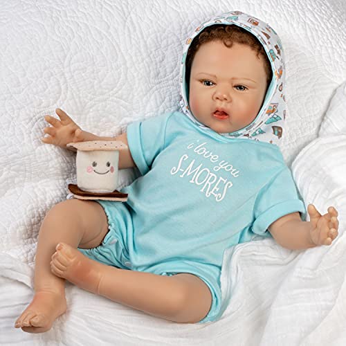 Paradise Galleries Realistic Reborn Toddler Michelle Fagan - S-Mores Collector's Doll, 20
