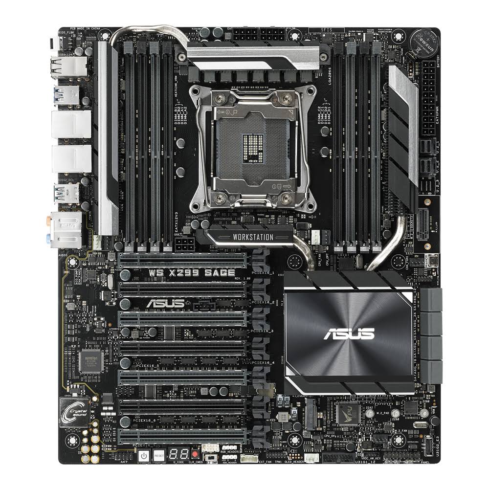Asus WS X299 Sage ATX Workstation Motherboard