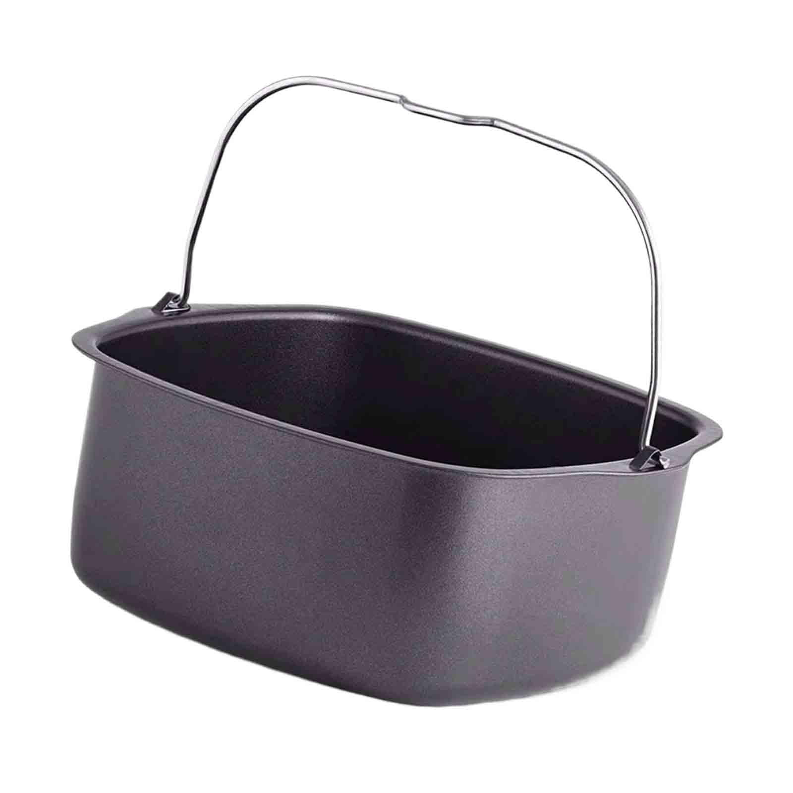 deevoka Baking Cake Barrel Pans Air Fryer Pizza Pans for Pies Bread Steak inch