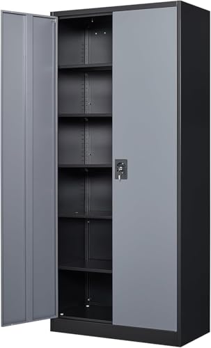 Metal Garage Storage Cabinets with Lock, 36