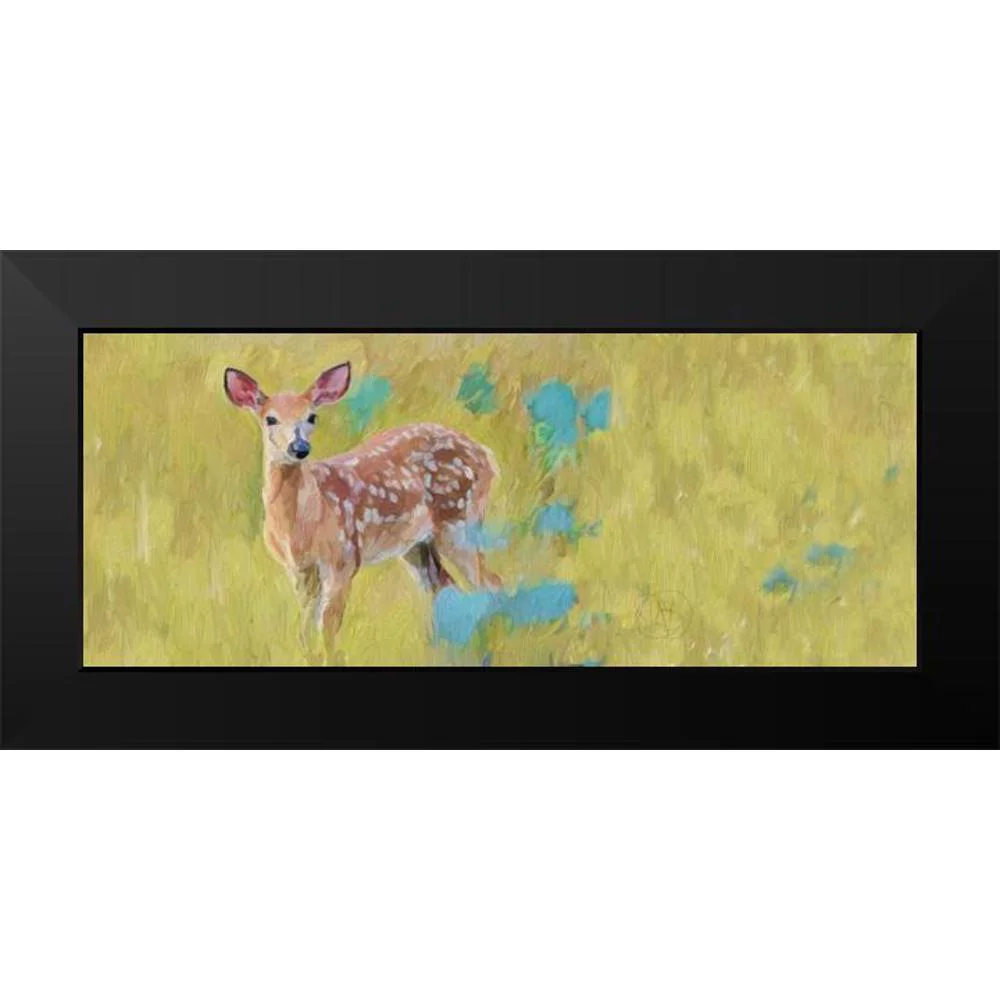 Butcher, Sarah 14x8 Black Modern Framed Museum Art Print Titled - Beau Deer