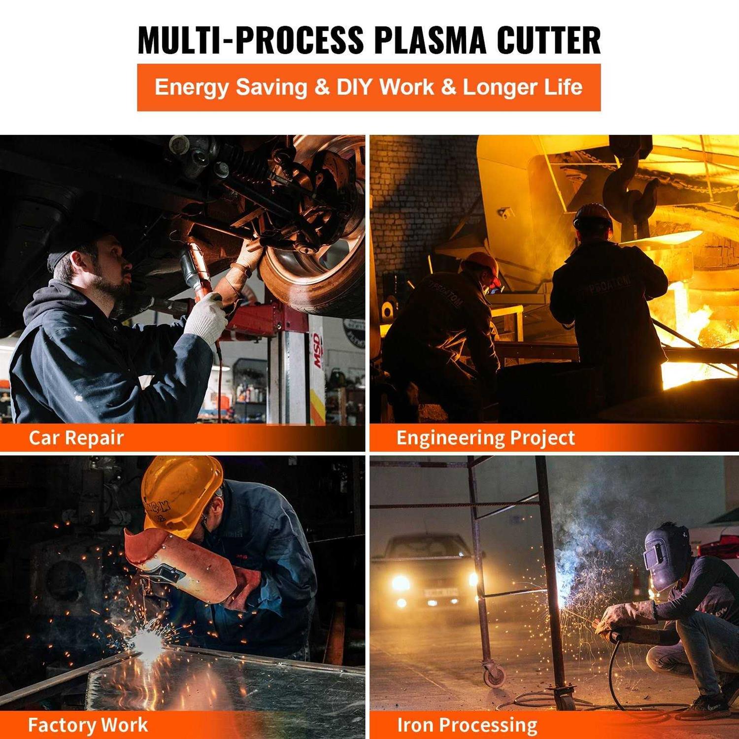 VEVOR 3 in 1 Plasma Cutter Welder Machine CT-520 TIG/MMA Plasma Cutter Combo Machine Non-Touch Pilot Arc Plasma Cutter TIG Welder and Stick Welder - Shop Hardware Tools Online Store