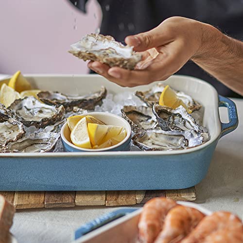 Staub Ceramic Baking Dish Set, 3pc, Dark Blue