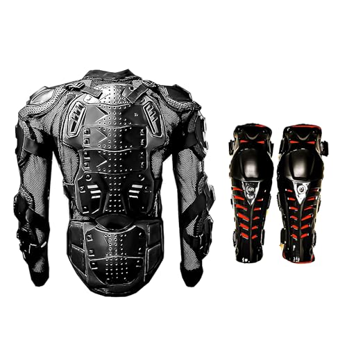 WOW 1STORM MOTORCYCLE MOTOCROSS BIKE GUARD PROTECTOR BODY ARMOR BLACK