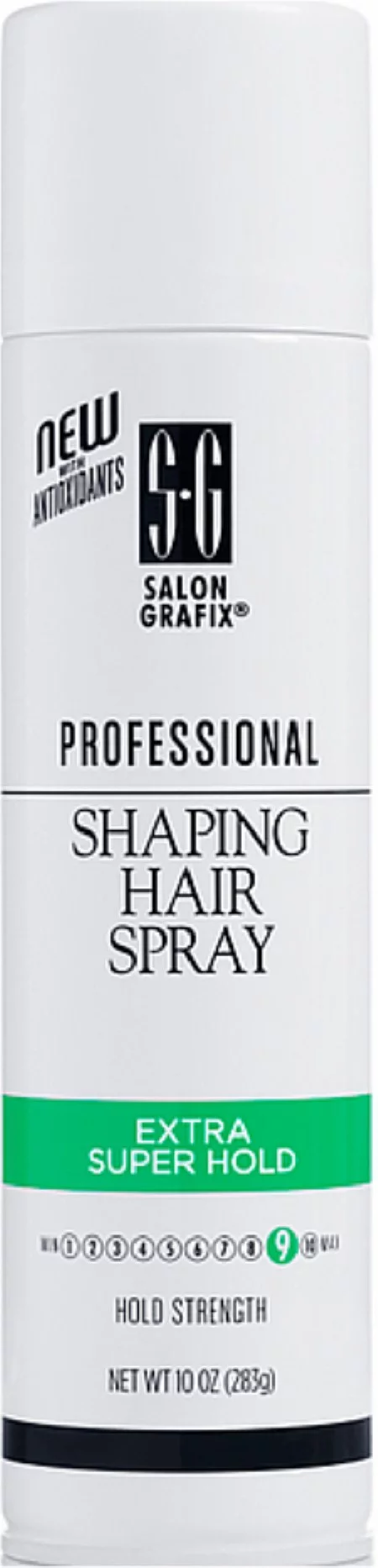Salon Grafix Shaping Hair Spray Extra Hold 10 oz (Pack of 4)