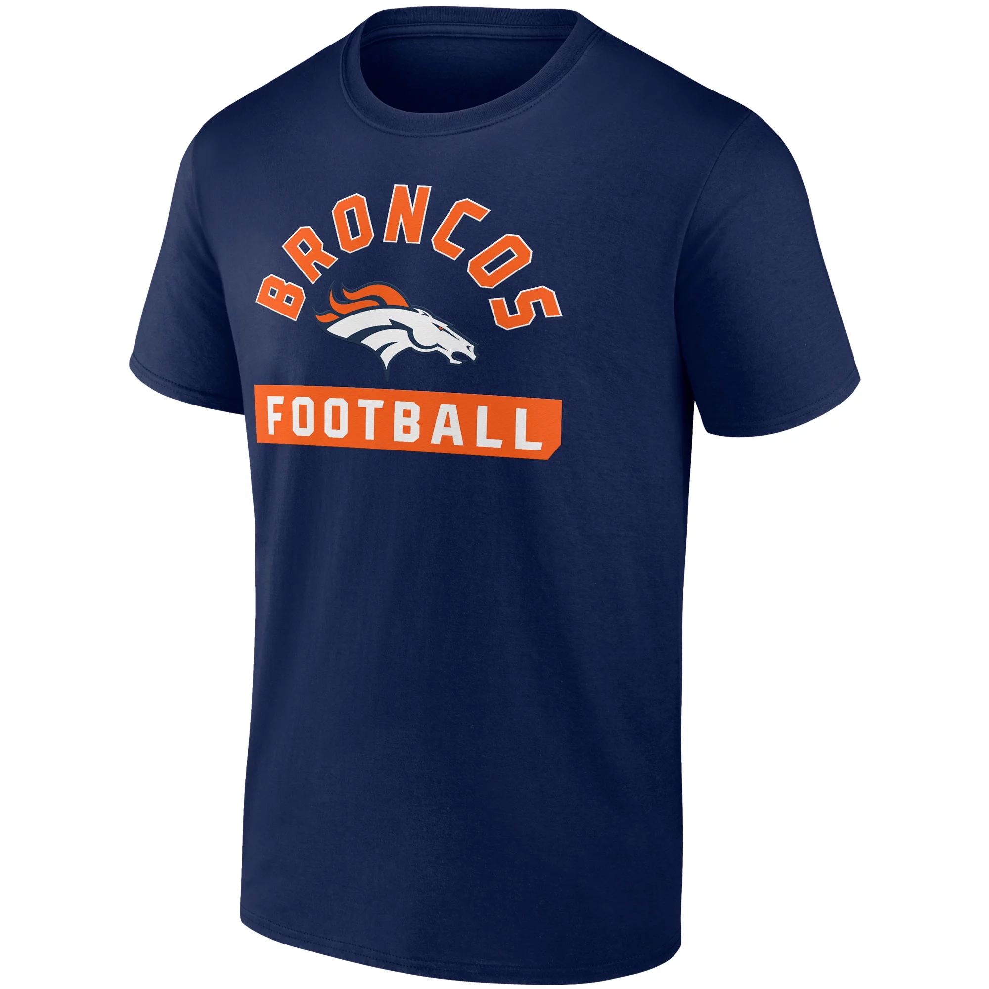 Men's Fanatics Branded Navy/White Denver Broncos Two-Pack 2023 Schedule T-Shirt Combo Set