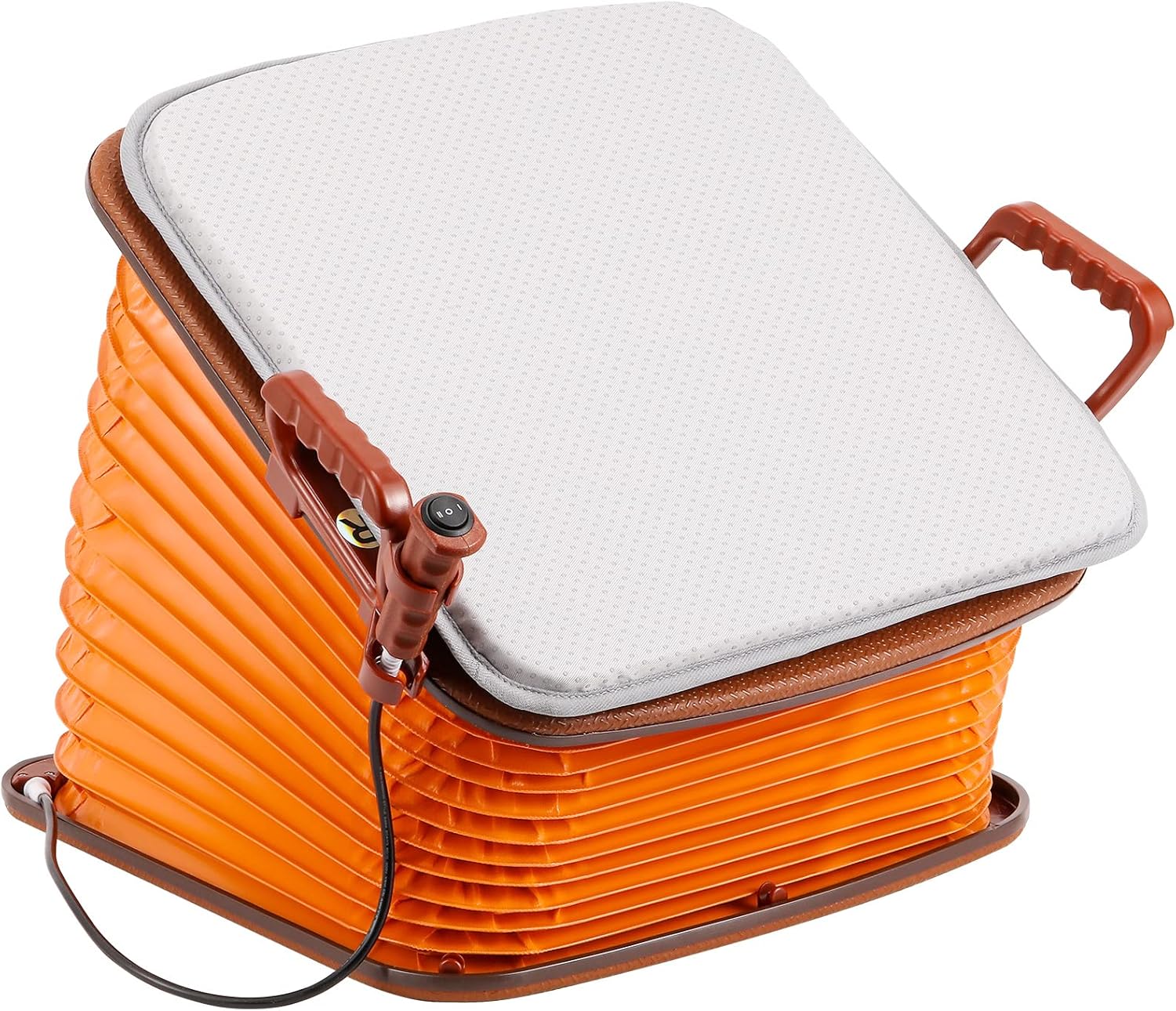 Seat Assist Lifting Cushion for Elderly with Pad, Chair Lift Assist Devices for Seniors Adults with 220lb Weight Capacity Lifting Angle Up to 35°, Portable seat lift with Button Control