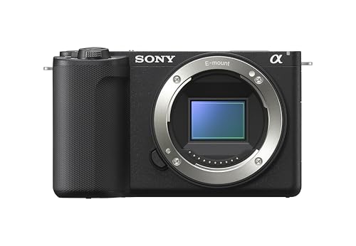 Sony Alpha ZVE10 II - APS-C Interchangeable Lens Mirrorless Content Creators’ Camera - Black - Body Only