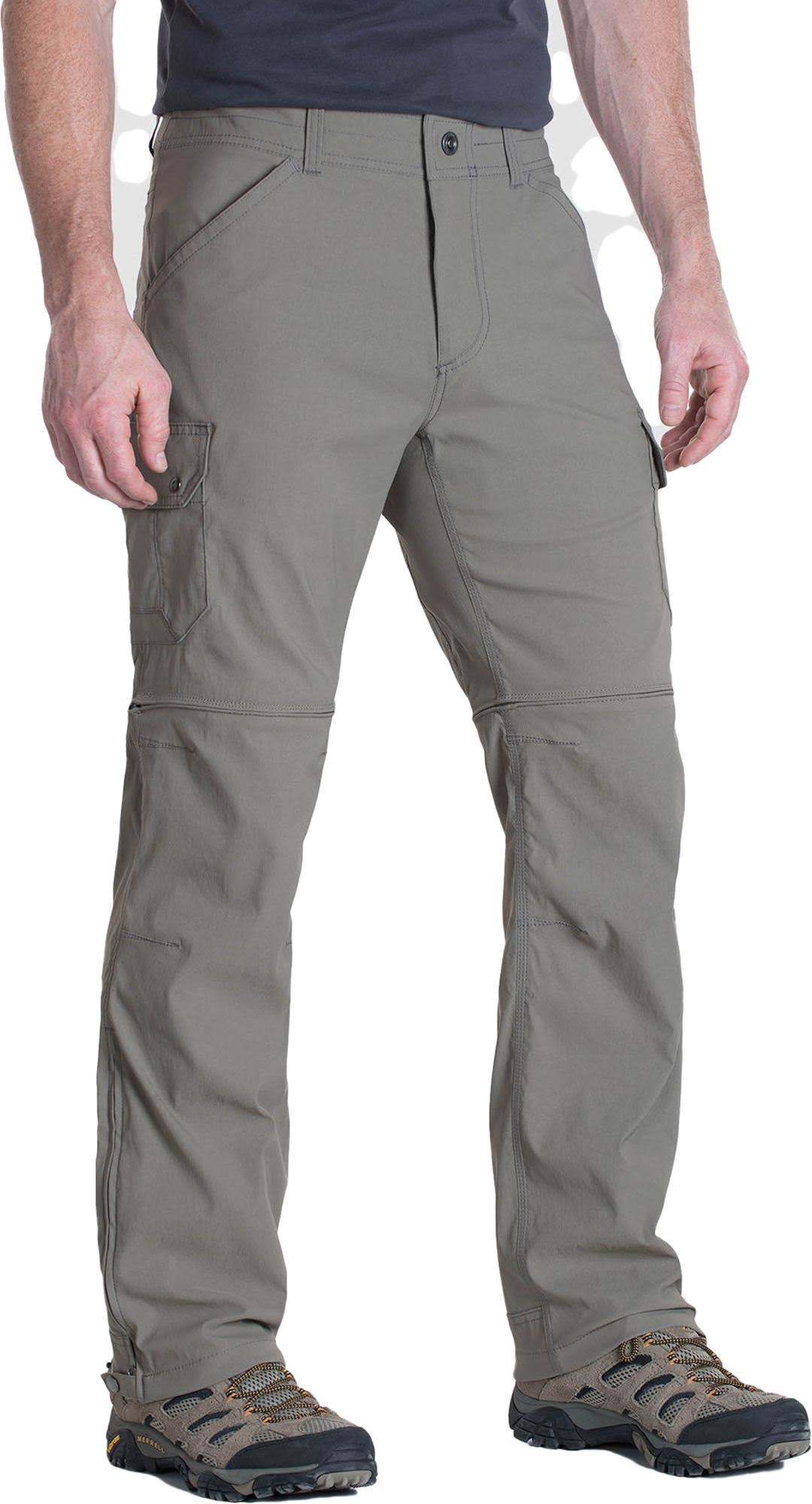 Kuhl Renegade Cargo Convertible Pant Men&s, Khaki, 32