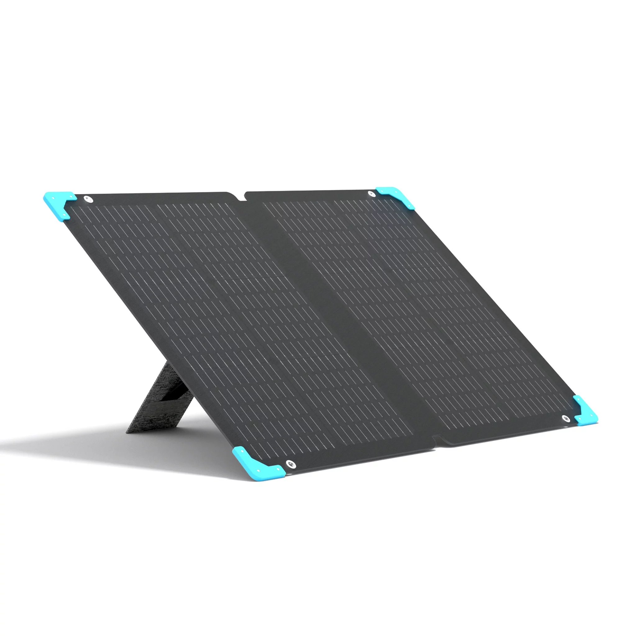 Renogy 80W Portable Solar Panel for Phoenix Power Station, Foldable Renewable Energy Charger, Off Grid Systems for Camping/Short Trip/Fishing, E.Flex 80