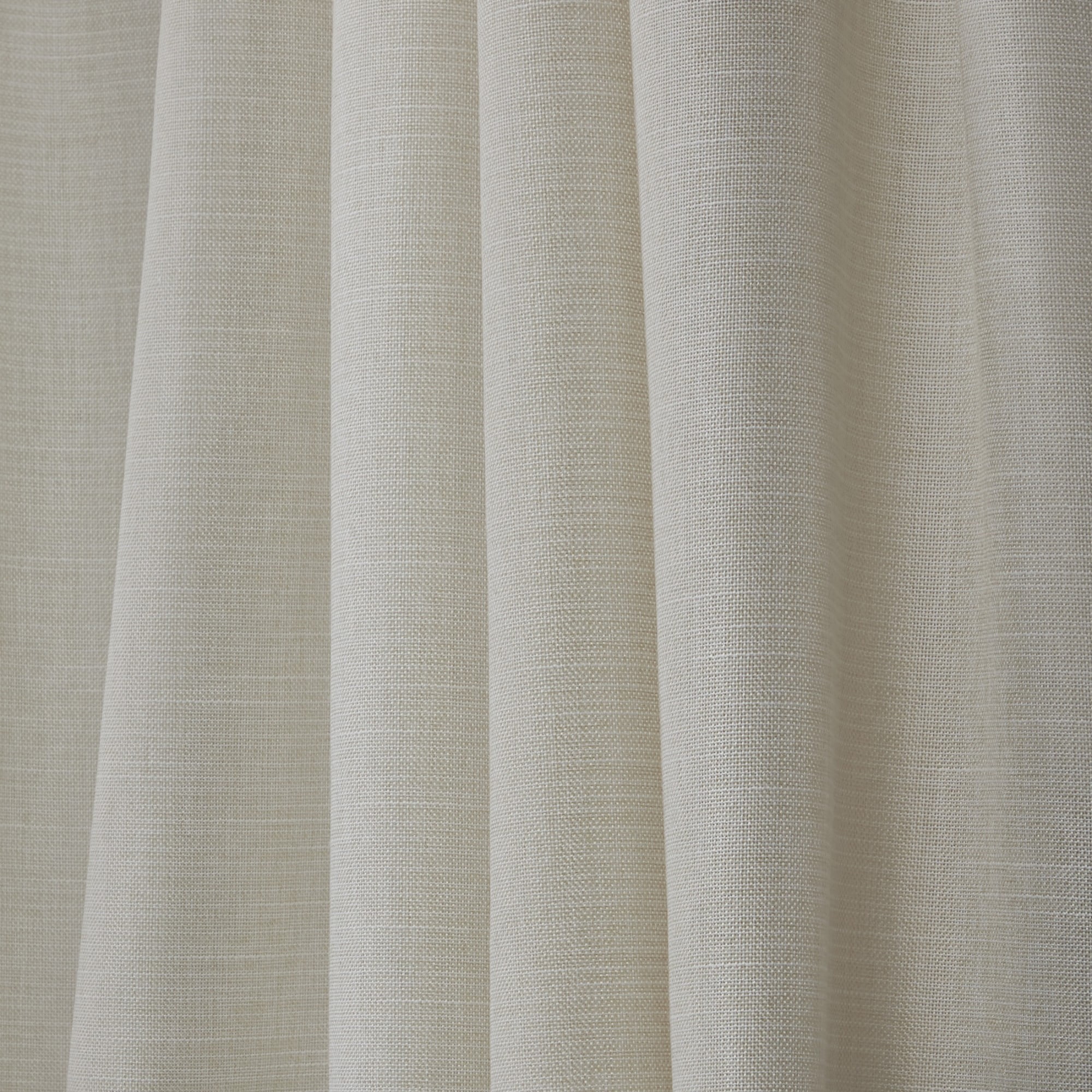 Nicole Miller Faux Linen Slub Textured Hidden Tab/Rod Pocket Top Light Filtering Curtain Panel Pair, 54