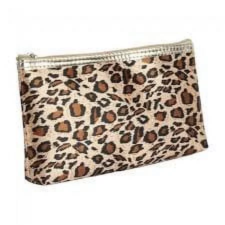 LEOPARD KIT BAG & BRUSH SET (BEIGE) Mineral Makeup Bare Face Powder Foundation