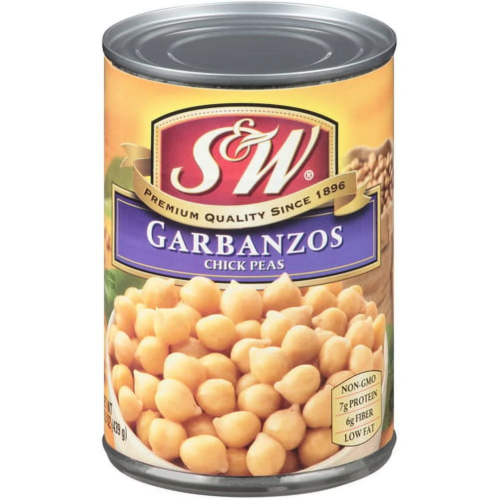 S&w garbanzo beans (Pack of 12)