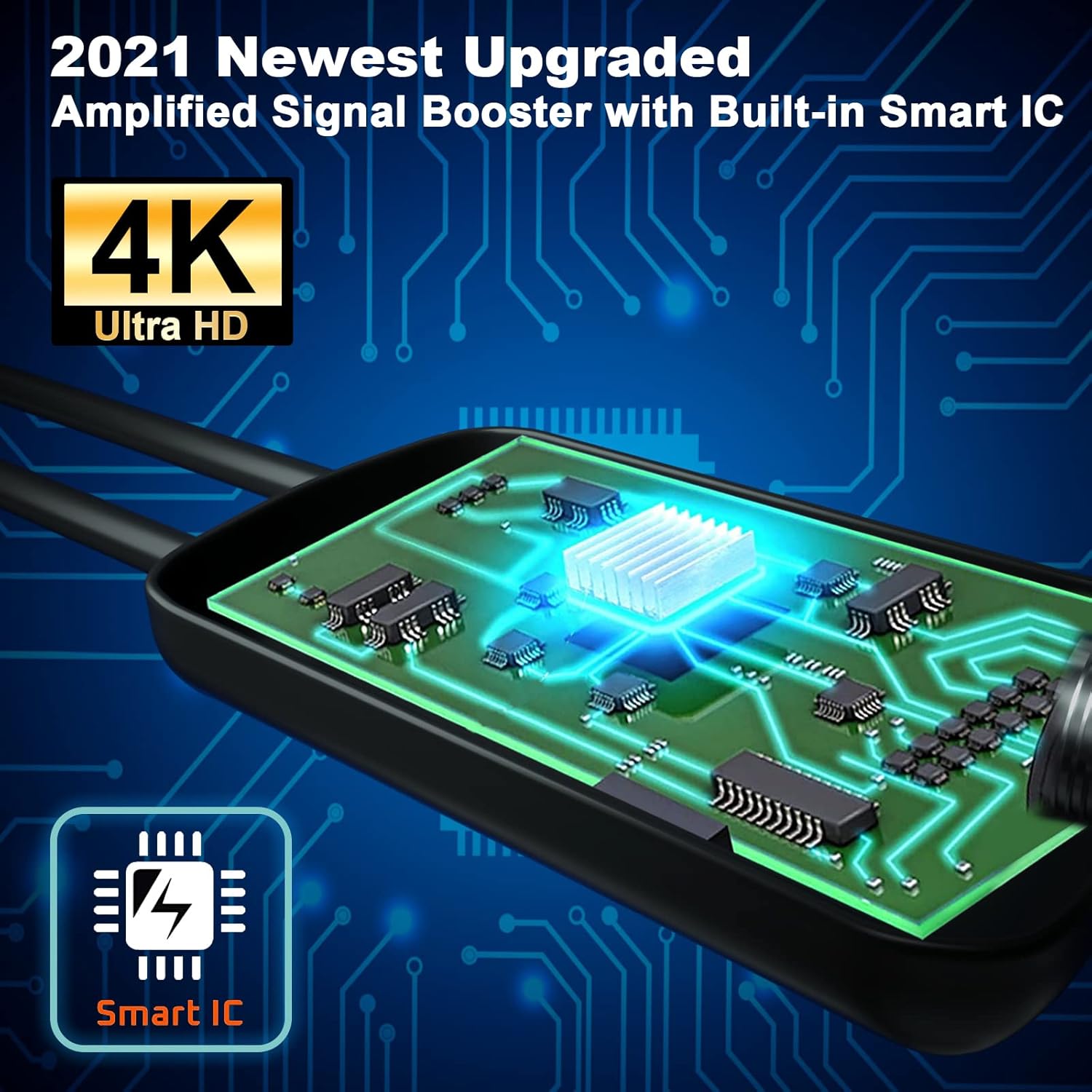 TV Antenna, Outdoor HD Digital TV Antenna IPX8 Waterproof 300+ Miles Long Range Indoor HDTV Antenna Support 4K 1080p and VHF UHF TV Free Local Channels HDTV Antenna, 32.8ft Coaxial Cable