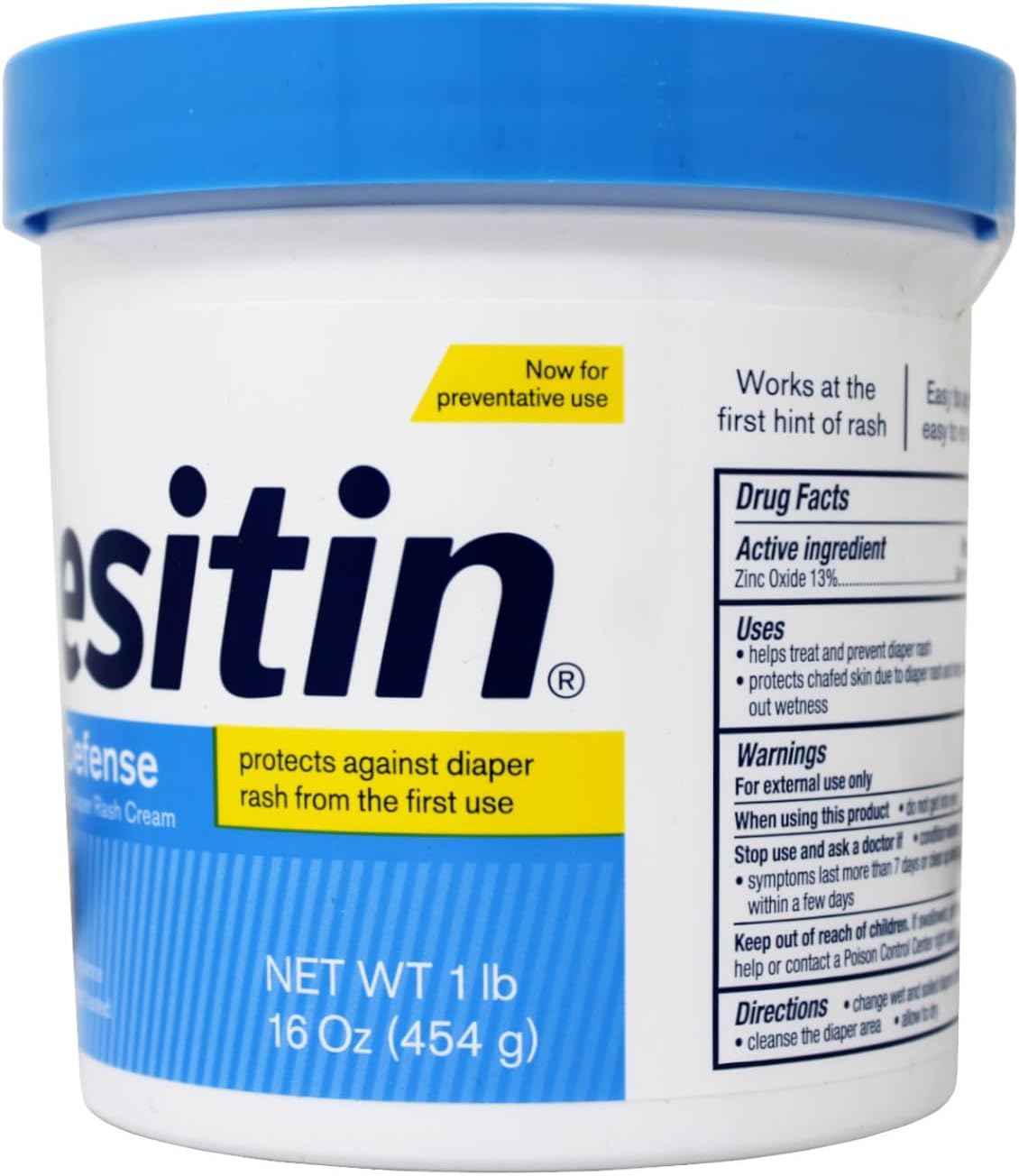 Desitin Daily Defense Creamy Diaper Rash Cream - 16 oz