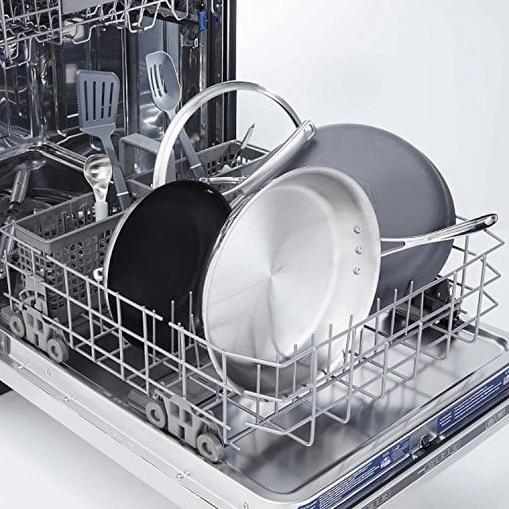 Calphalon Used 10 Piece Tri-Ply Cookware Set, Medium, Stainless Steel