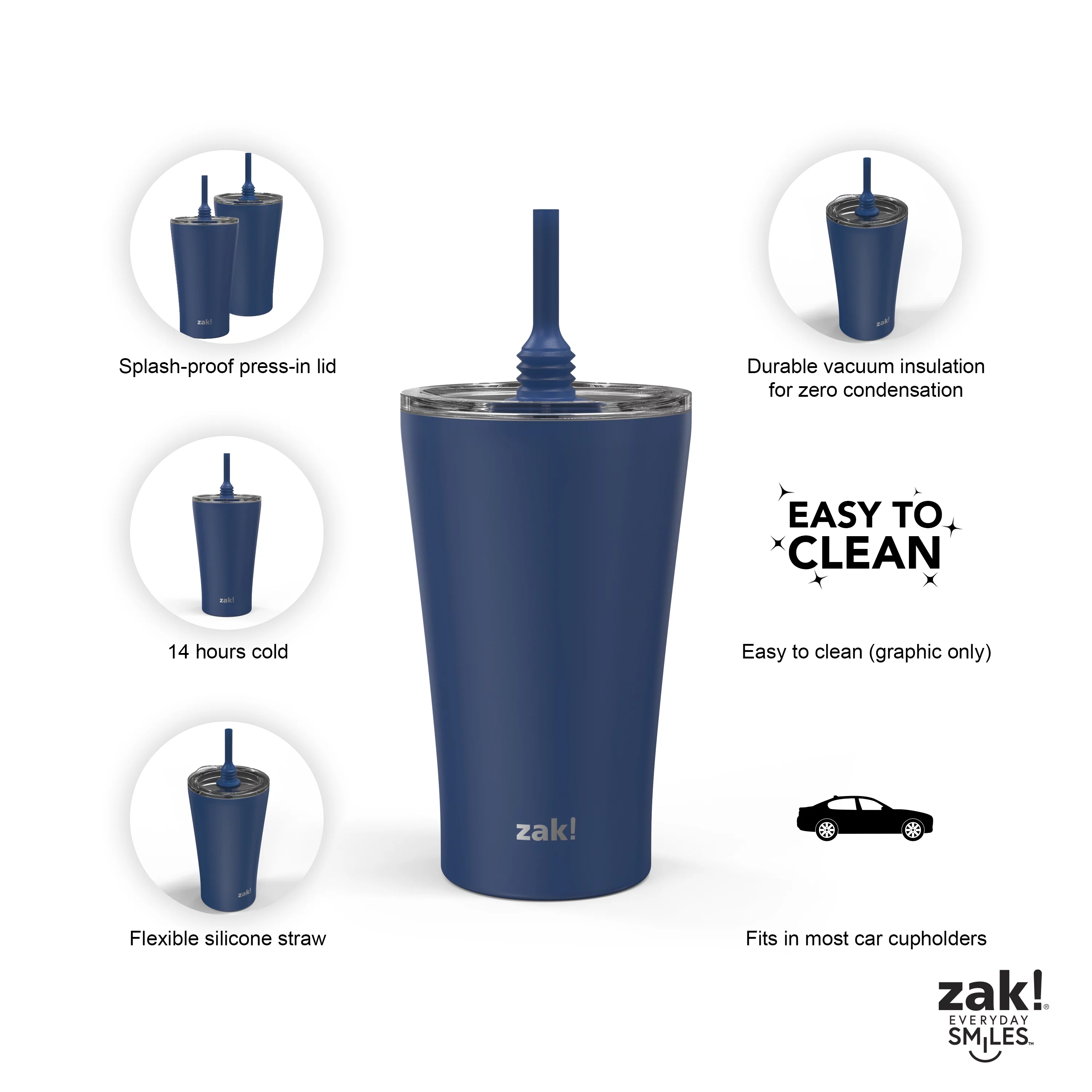 Mixed Indigo And Dino Camo Antimicrobial 20oz Stainless Steel Vancuum Alfalfa Tumbler And 15oz PP Kelso Tumbler 2pc In Remailer (Water Bottles)