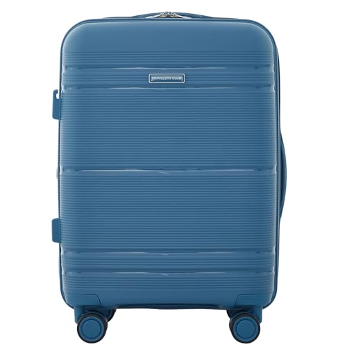 Travelers Club Astralnaut Hardside Expandable Spinner Luggage, Quiet Shade, 20