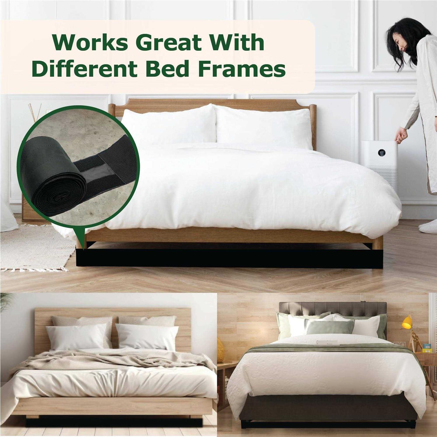 ecohomes under bed blocker for pets under the bed gap blocker keeps out toys, pet dogs and cats from going underneath your - Pet Supplies online store