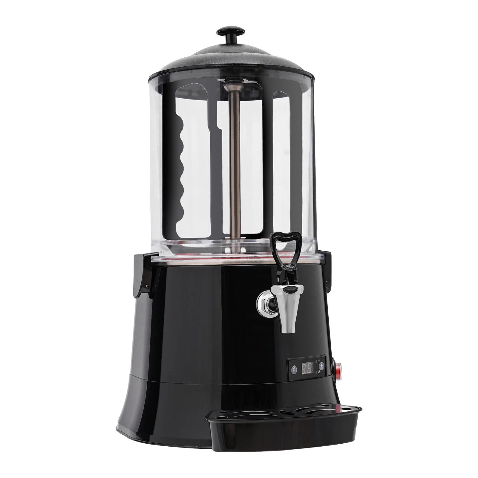 Commercial Hot Chocolate Dispenser Cocoa Milk Heating Beverage Dispenser 10L Water Dispenser