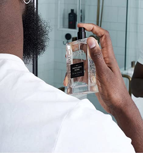 Cremo Distiller's Blend (Reserve Collection) Cologne Spray, A Combination of Kentucky Bourbon, Smoked Vetiver and American Oak, 3.4 Fl Oz