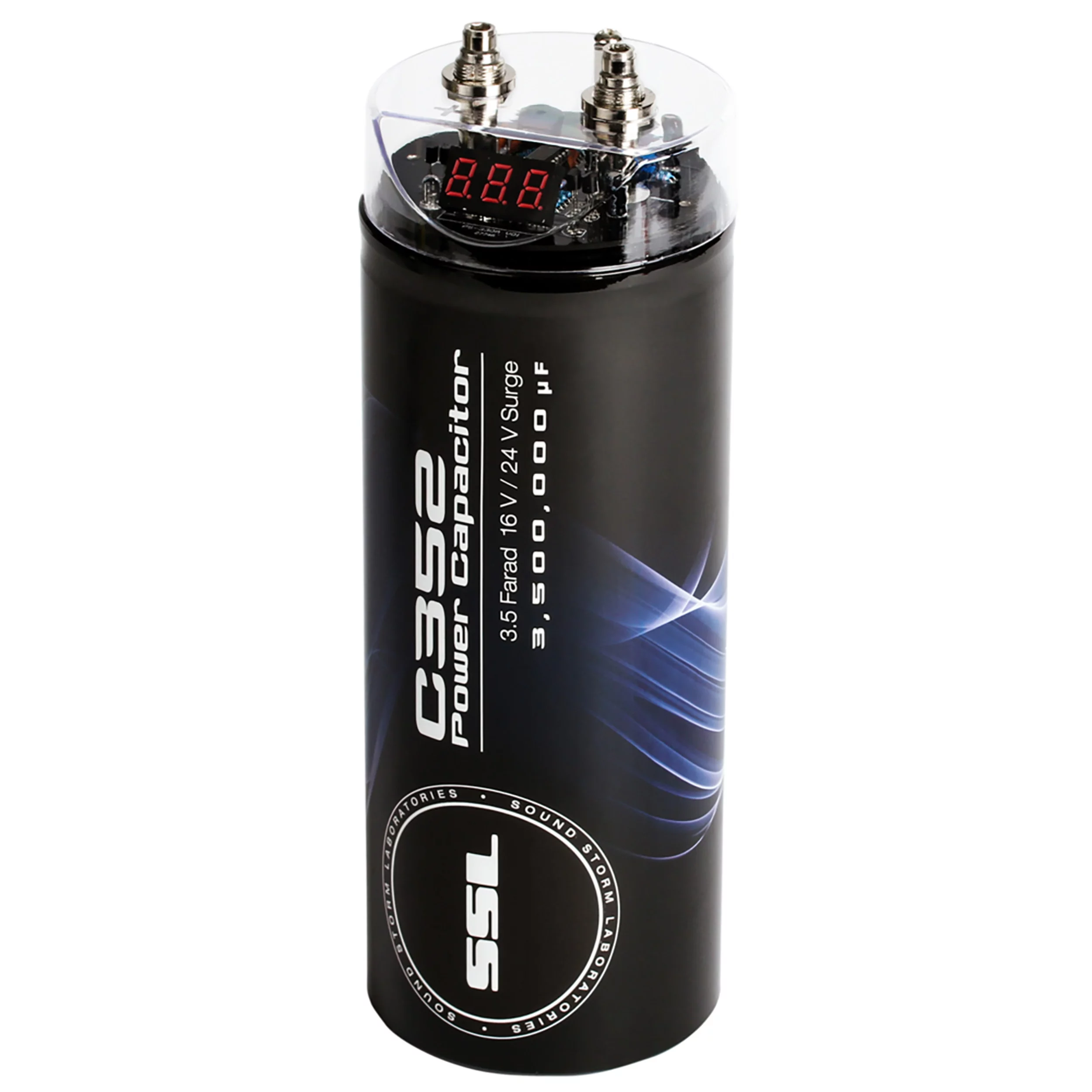 Sound Storm Laboratories C352 3.5 Farad Car Capacitor Energy Storage For Bass
