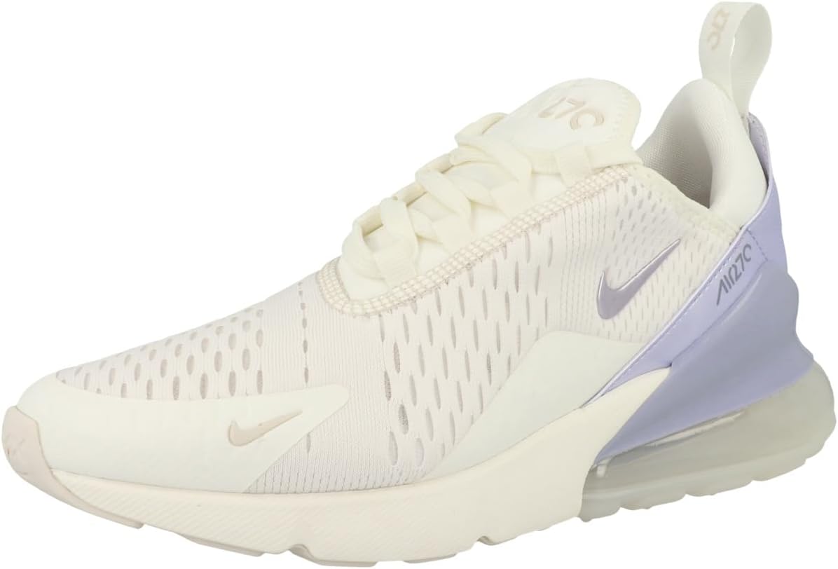 NIKE Air Max 270 Essential Womens Running Shoes (White), 9