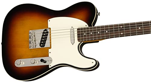 Squier Classic Vibe 70s Thinline Telecaster Electric Guitar, with 2-Year Warranty, Natural, Maple Fingerboard