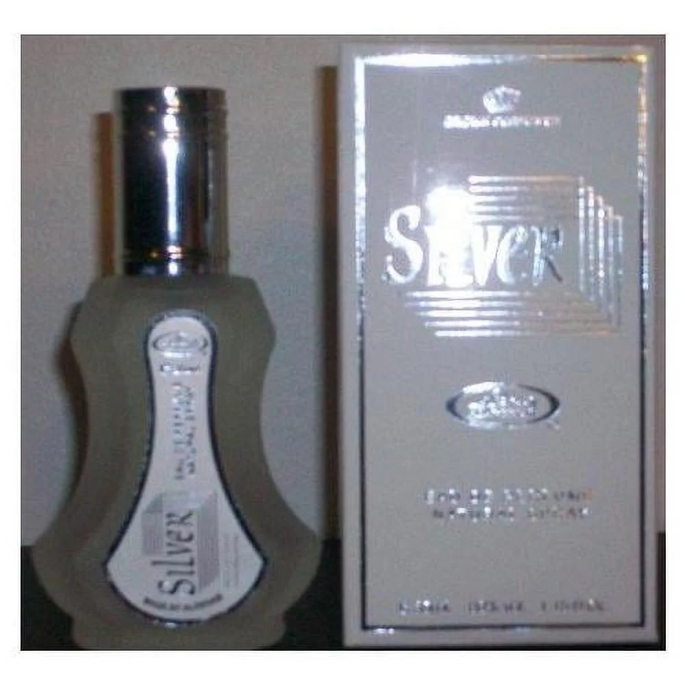 Silver - Al-Rehab Eau De Natural Perfume Spray - 35 Ml (1.15 Fl. Oz)- 6 Pack