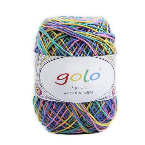 golo Crochet Yarn for Blankets, mats, Dolls Cotton Yarn for Weaving