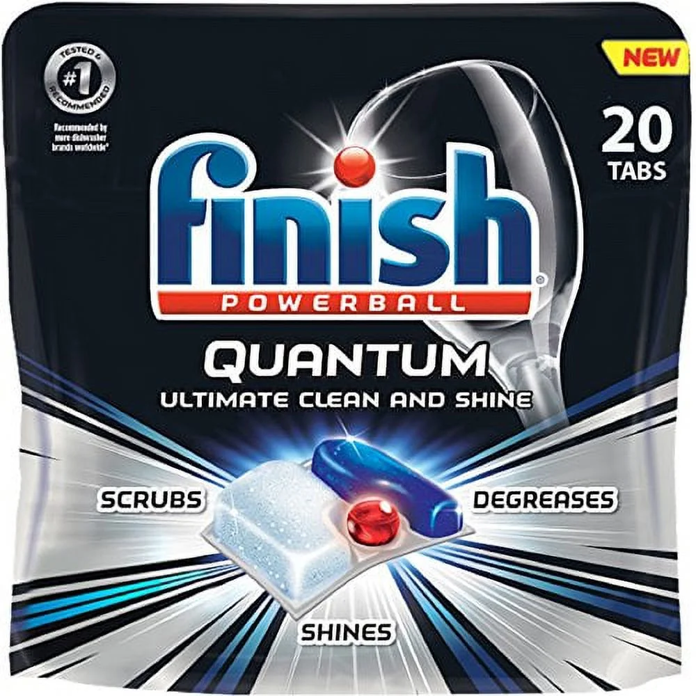 Finish QUANTUM 20 ea (Pack of 8)