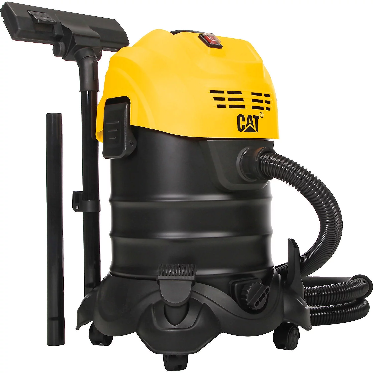 Cat C06V Stainless Steel Wet/Dry Shop Vacuum, 6.6 Gallon Capacity