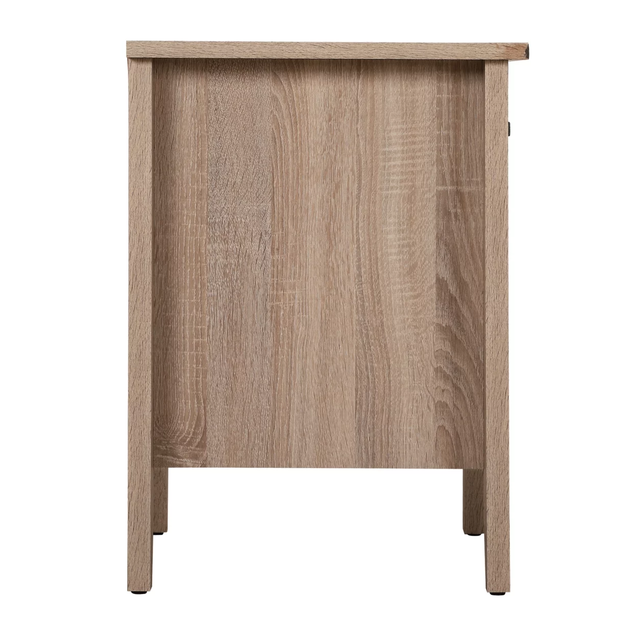 Lennox 1-Drawer Sandalwood Nightstand (24