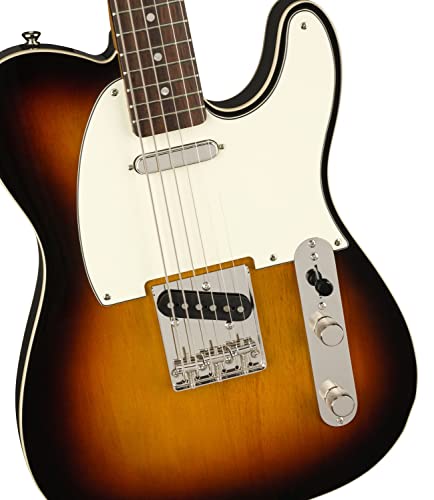 Squier Classic Vibe 70s Thinline Telecaster Electric Guitar, with 2-Year Warranty, Natural, Maple Fingerboard