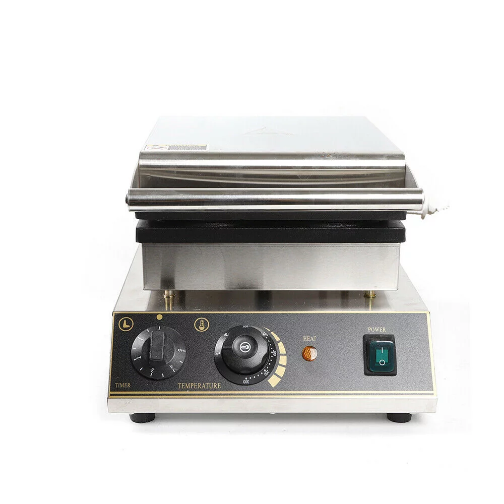 MIDUO Commercial Nonstick 110v 1750W Electric 4pcs Mini Round Waffle Maker