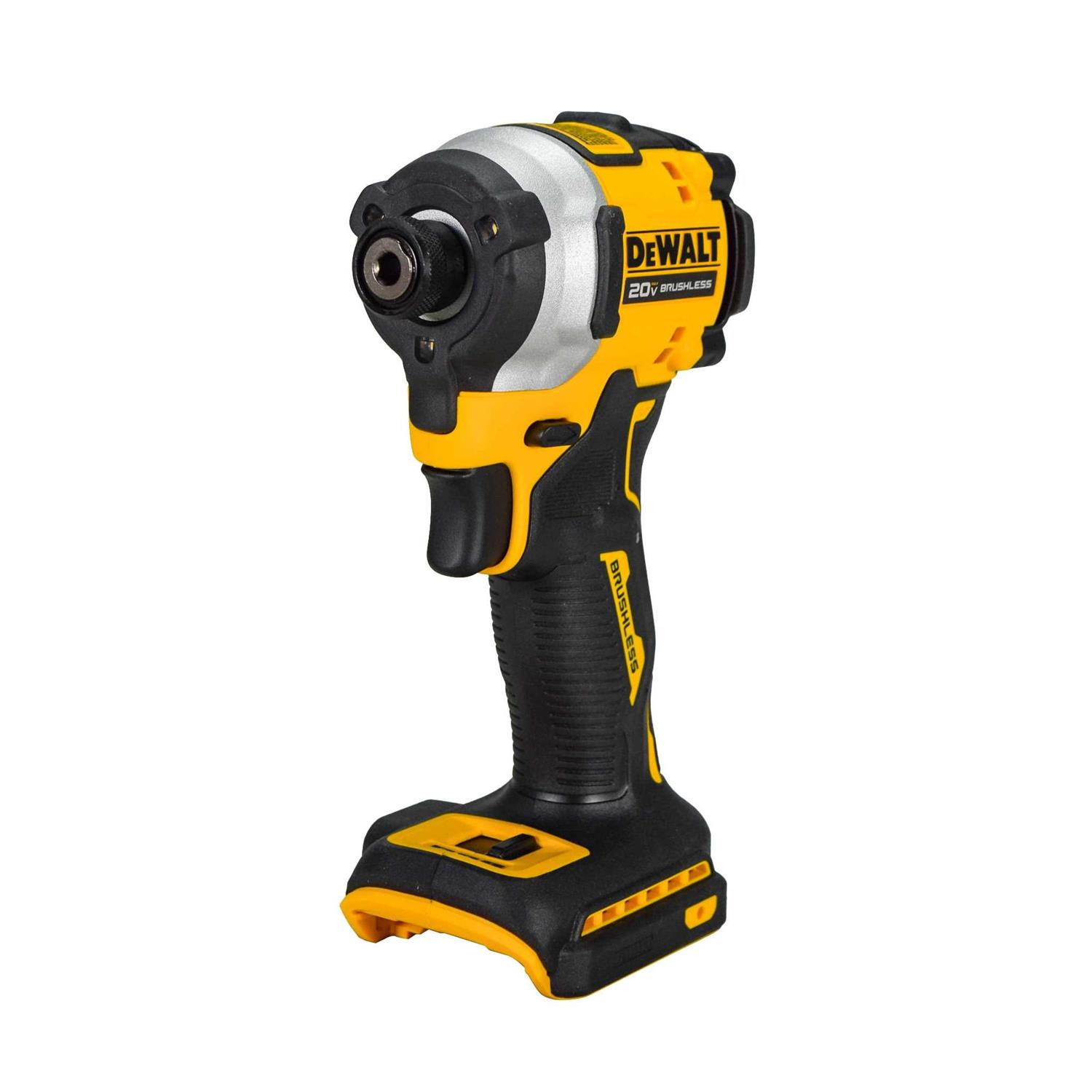 Dewalt DCF850B Atomic 20V MAX 1/4 in Brushless Cordless 3-Speed Impact Driver