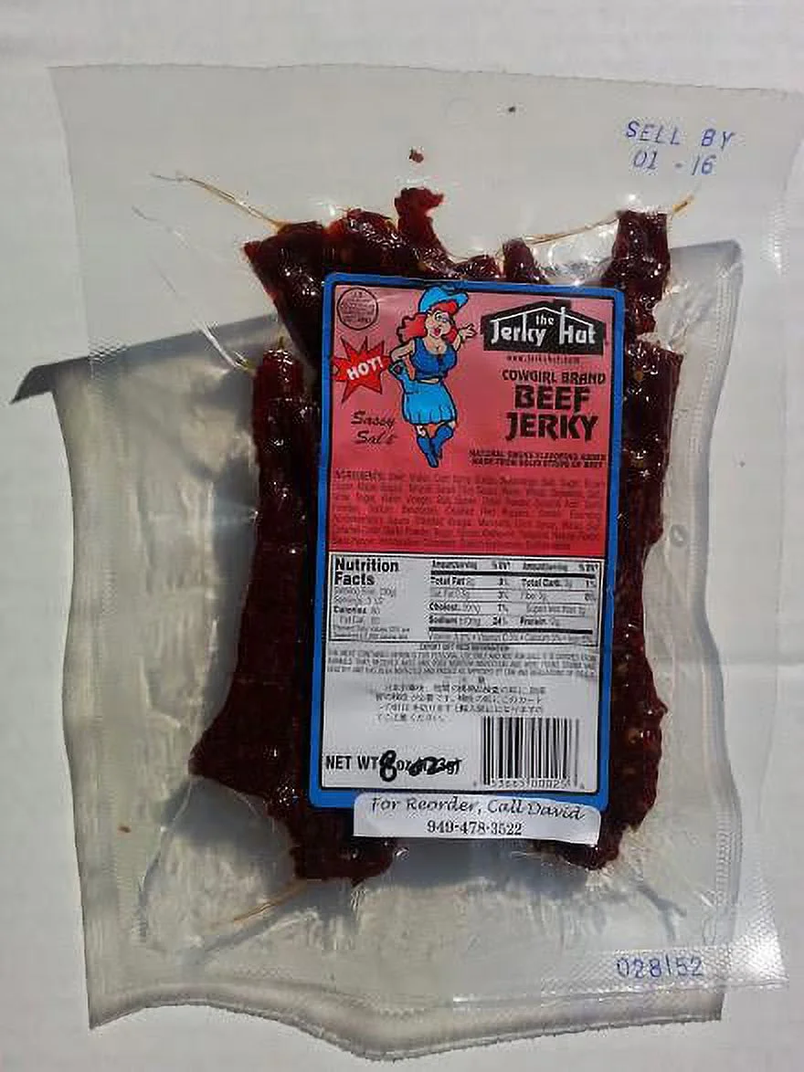 Jerky Hut | Smoked/Hot - (Cowgirl) - (8 oz)
