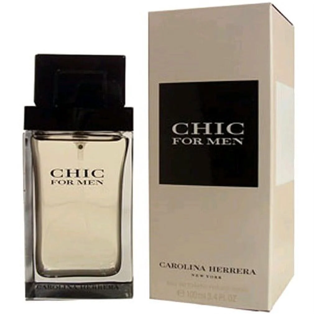 Chic by Carolina Herrera, 3.4 oz Eau De Toilette Spray for Men