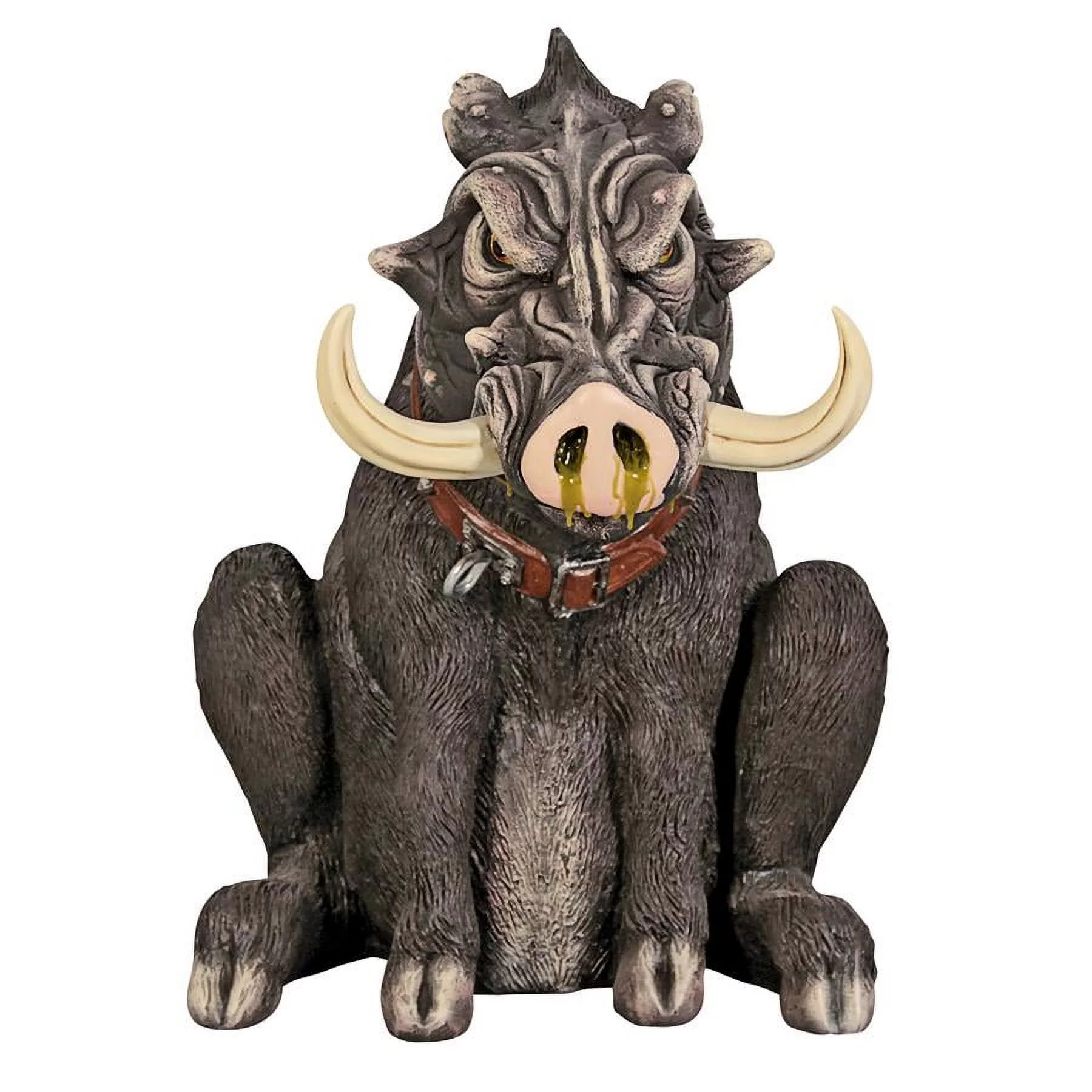 Design Toscano Bad Intentions Giant Warthog Garden Statue