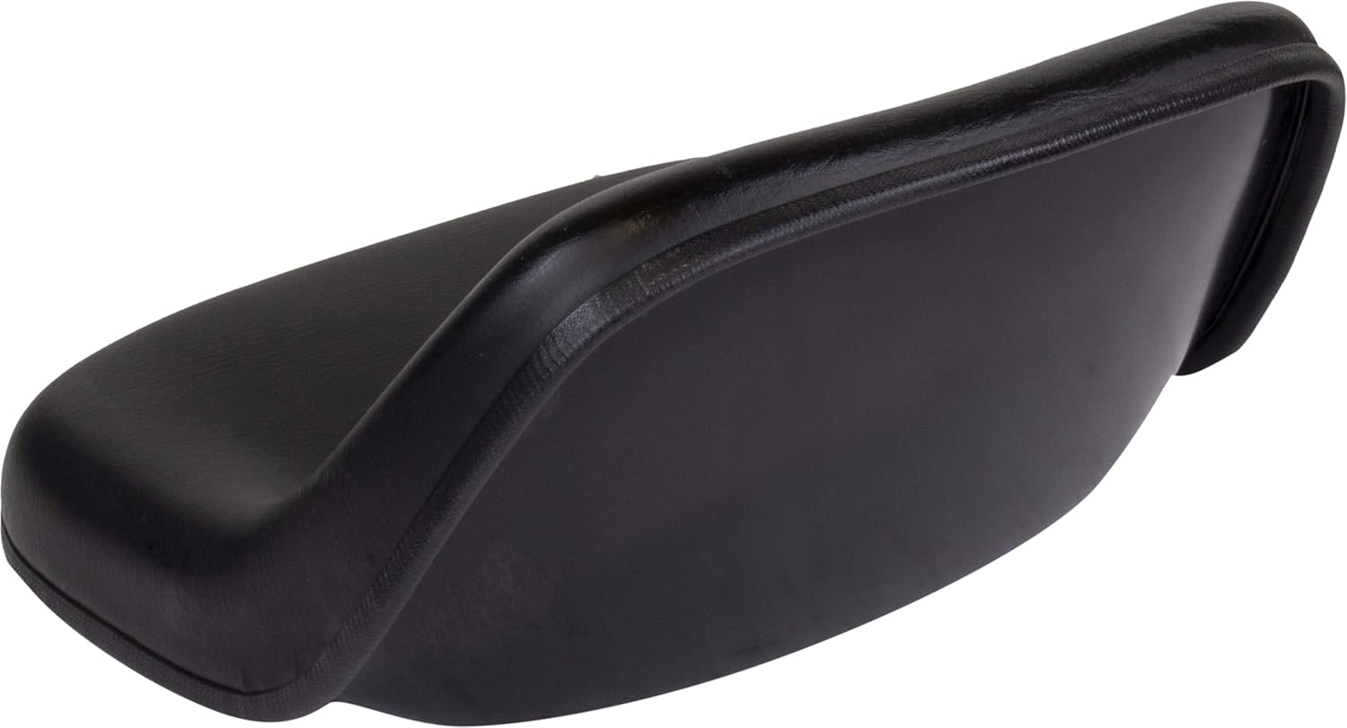 Zbox Seat Part # LMS2002- High Back Universal Lawn and Garden Mower Tractors Seat - Replacement and Compatible with Several John Deere Tractor & Riding Mower Seat (Black)