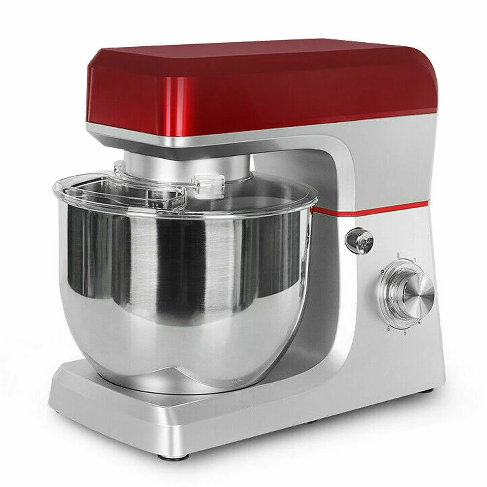 Oukaning 7L Stand Mixer 1200W 6-Speed Kitchen Electric Food Mixer Dough Mixer Kneading