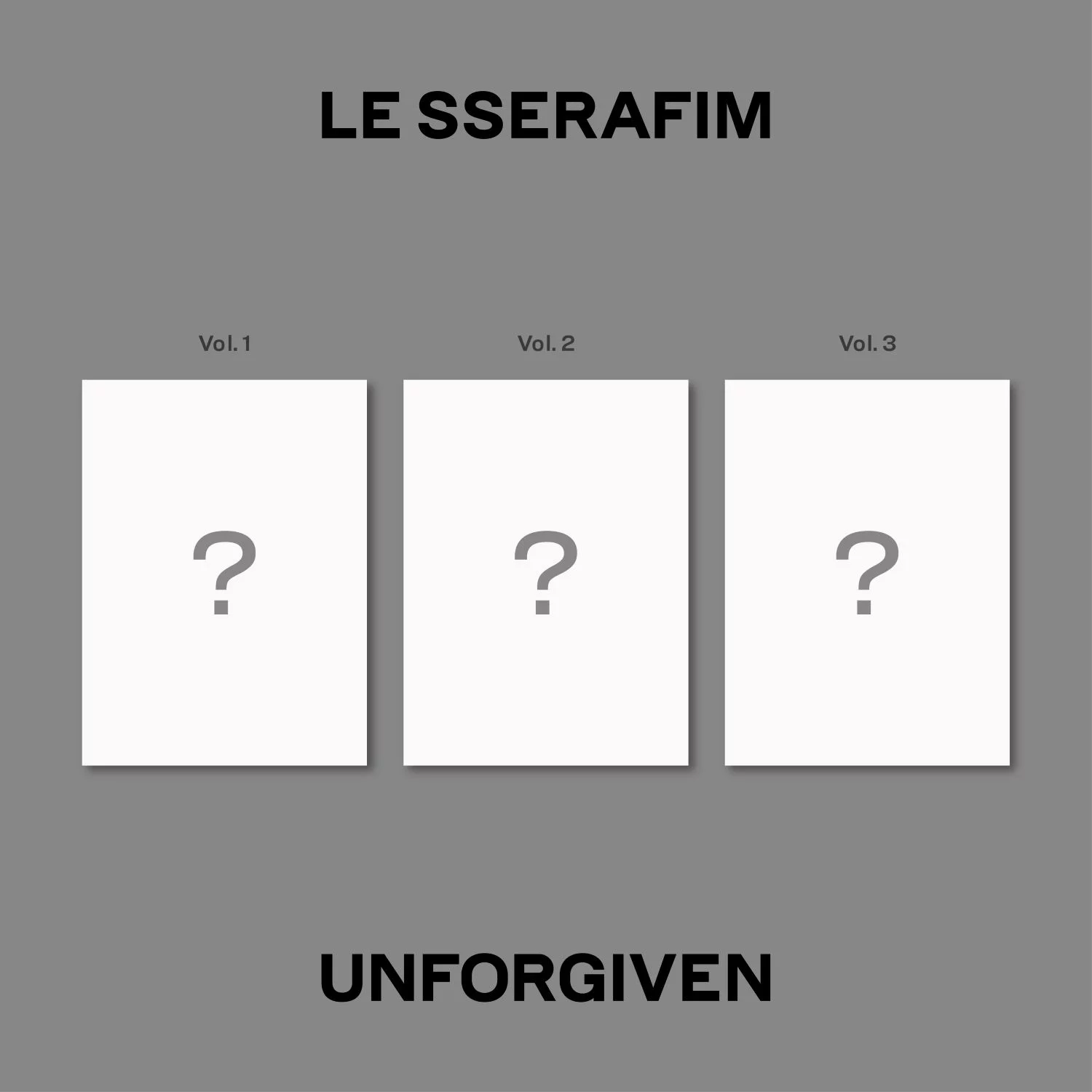 Le Sserafim - 1st Studio Album UNFORGIVEN (DUSTY AMBER) - CD