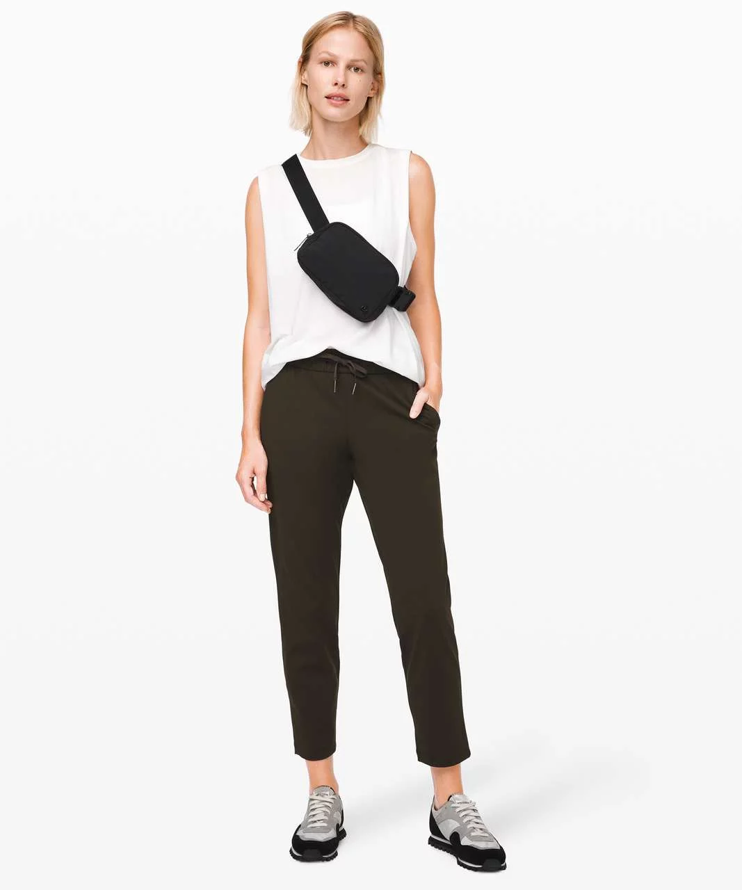 Lululemon Everywhere Belt Bag Crossbody Extended Strap Fanny Pack,1L,Black