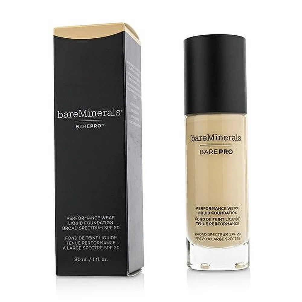 BAREMINERALS BAREPRO PERFORMANCE WEAR FOUNDATION 1.0 OZ FAIR BAREMINERALS/BAREPRO PERFORMANCE WEAR FOUNDATION LIQUID FAIR 1 OZ 24HR