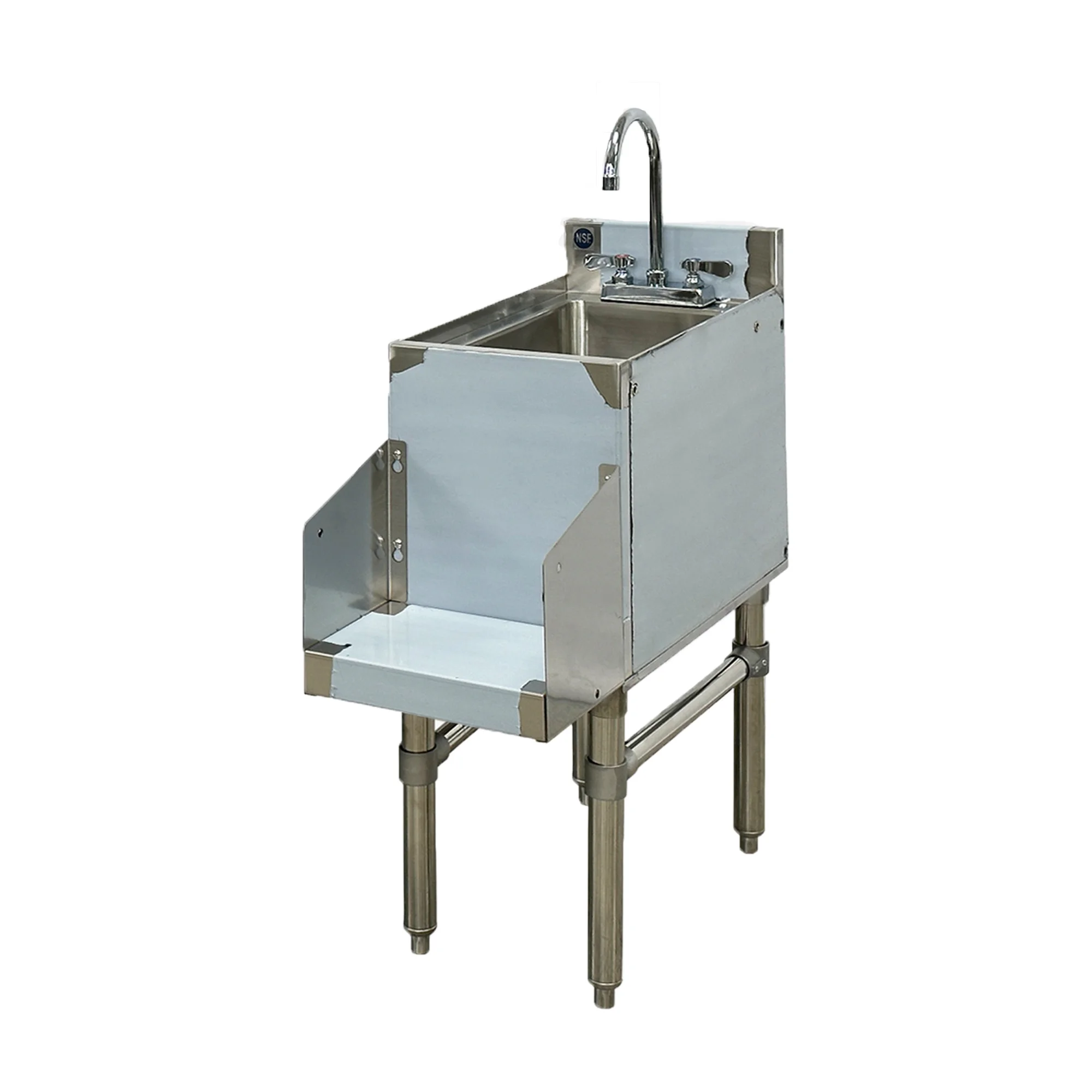 12''x29''x33'' Underbar Blender Station with Sink