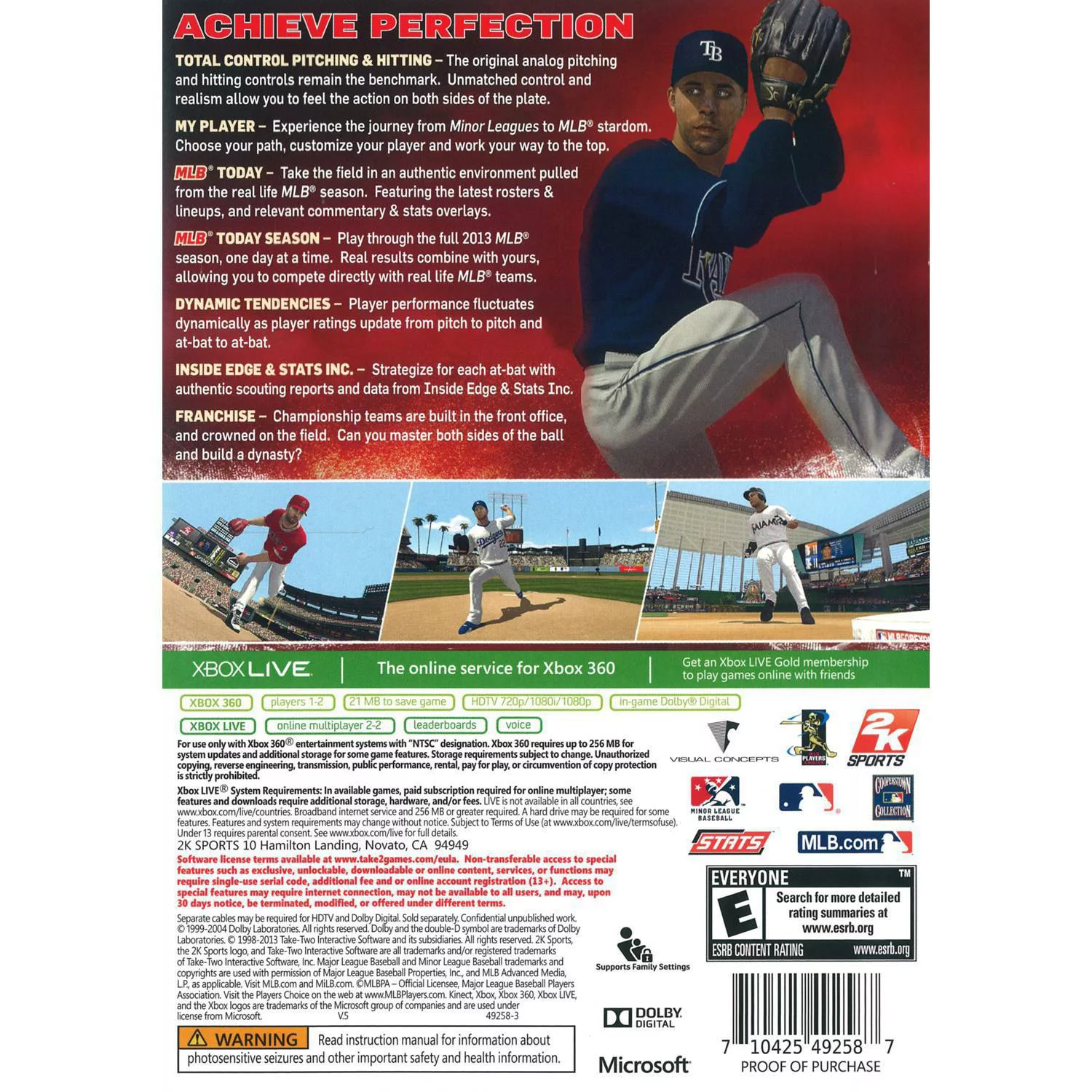 MLB 2K13 - Xbox 360