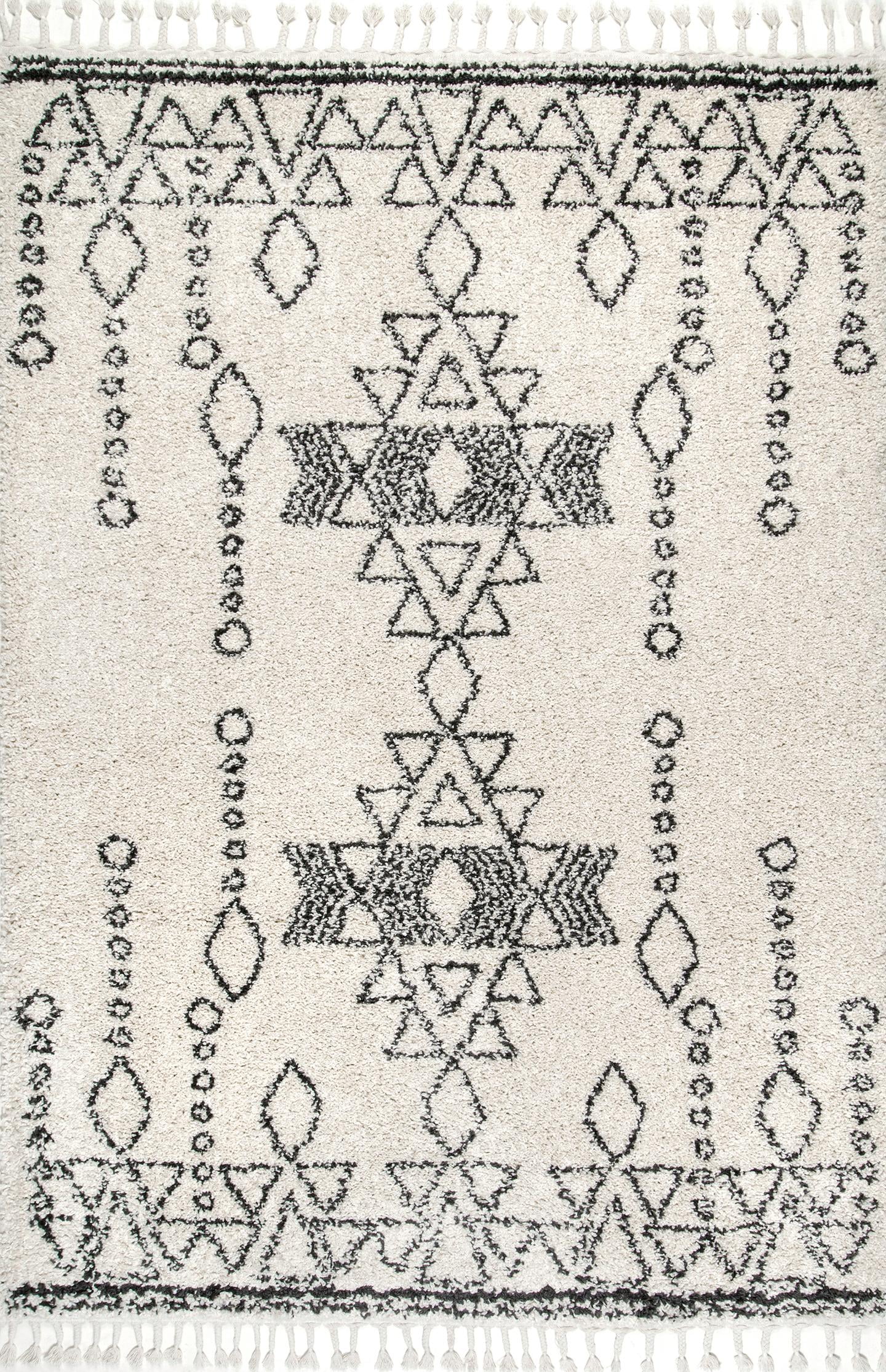 nuLOOM Zara Moroccan Tribal Shag Runner Rug, 2' 8