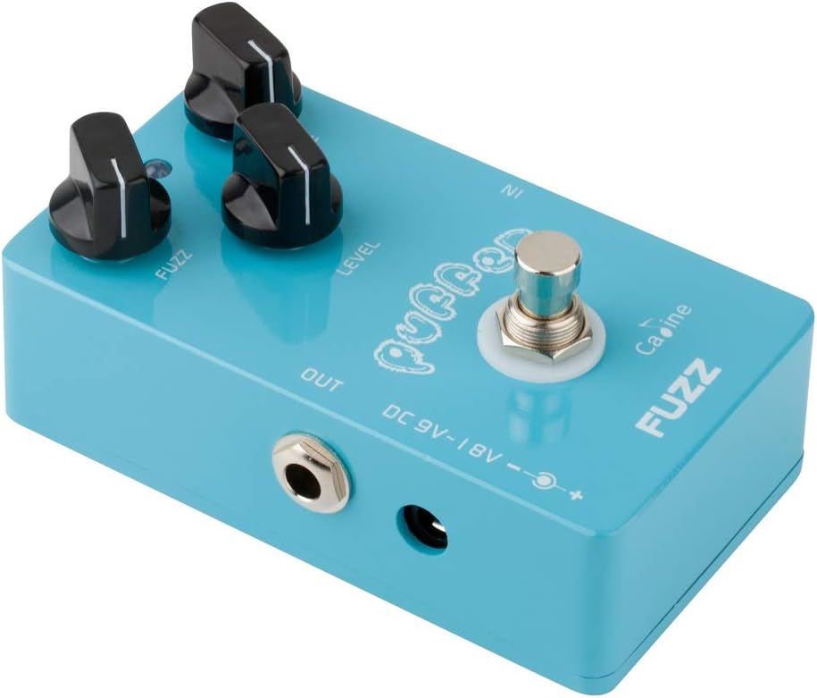 Caline Puffer Fuzz Electric Guitar Effects Pedal Blue CP-11